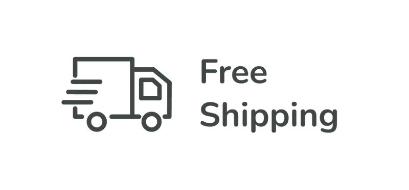 A free shipping logo